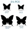 Butterfly Wall Decor 24/48 PCS, 3D Butterflies Stickers for Party Decorations with Magnets(Colorful, 24)